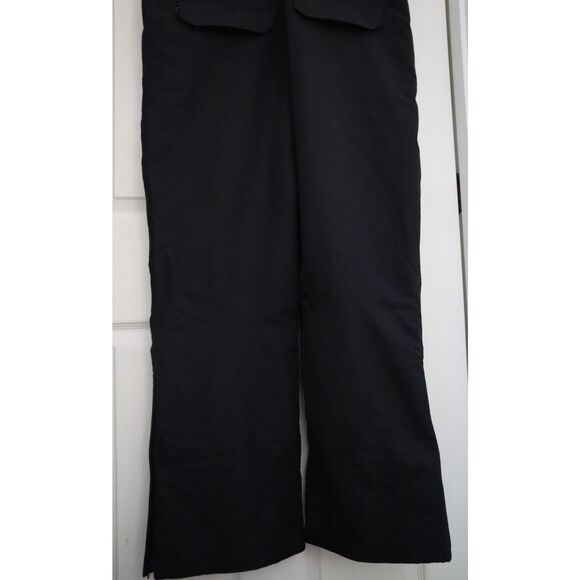 Lands' End Women's Sz M Black Expedition Waterproof Insulated Snow Bibs - Picture 12 of 16